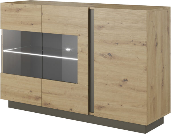 Μπουφές 36146-ARC-21V Αrtisan+Γραφίτης 138,2×90,5x40cm