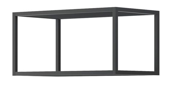 Ραφιέρα τοίχου 38106-ENJ-M-60 Μαύρο 60x30x35cm