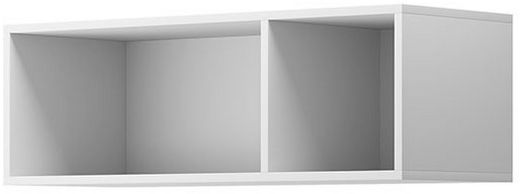 Ραφιέρα επιτοίχια 38107-ENJ-90-w Λευκή 90x30x35cm