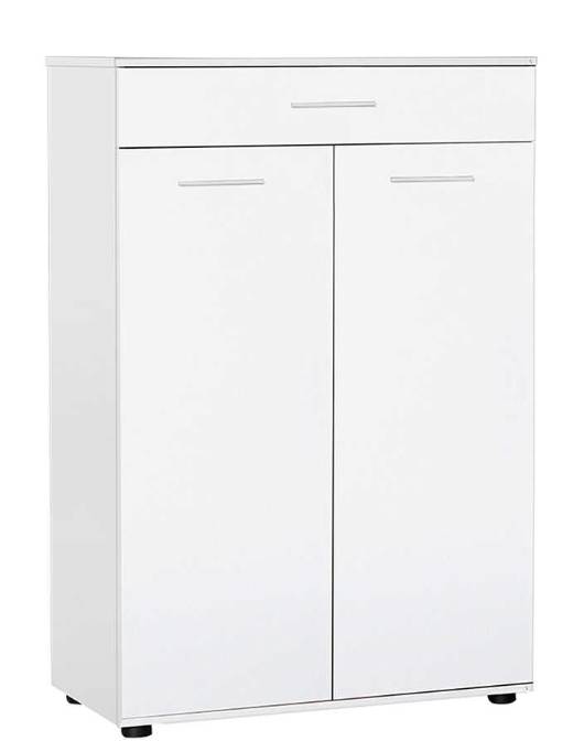 Παπουτσοθήκη ADR-521-BB Antre Λευκή με συρτάρι 73x108x35cm