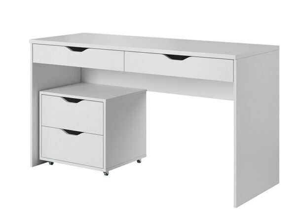 Γραφείο Mati Λευκό 138x76x50,4cm
