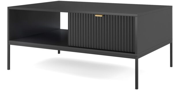 Τραπεζάκι Nova Ανθρακί 104x68x46cm