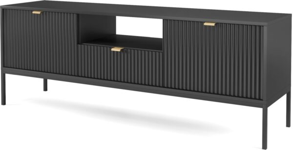 Έπιπλο τηλεόρασης Nova Ανθρακί 154x39x56cm