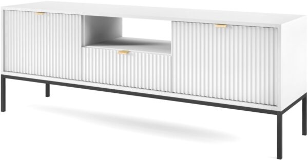 Έπιπλο τηλεόρασης Nova Λευκό 154x39x56cm