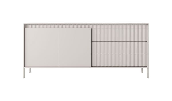 Μπουφές Senso με συρτάρια μπεζ 187x81x40cm