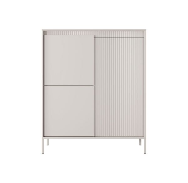 Μπουφές Senso μπεζ 104x124x40cm