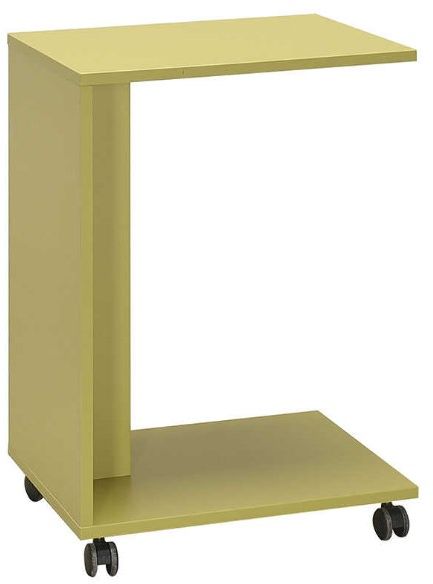 Βοηθητικό τραπεζάκι C Shape-108 Κιτρινοπράσινο Μ45xΥ65xΒ45cm