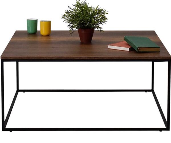 Τραπεζάκι Profil Καρυδί 80x42x80 cm