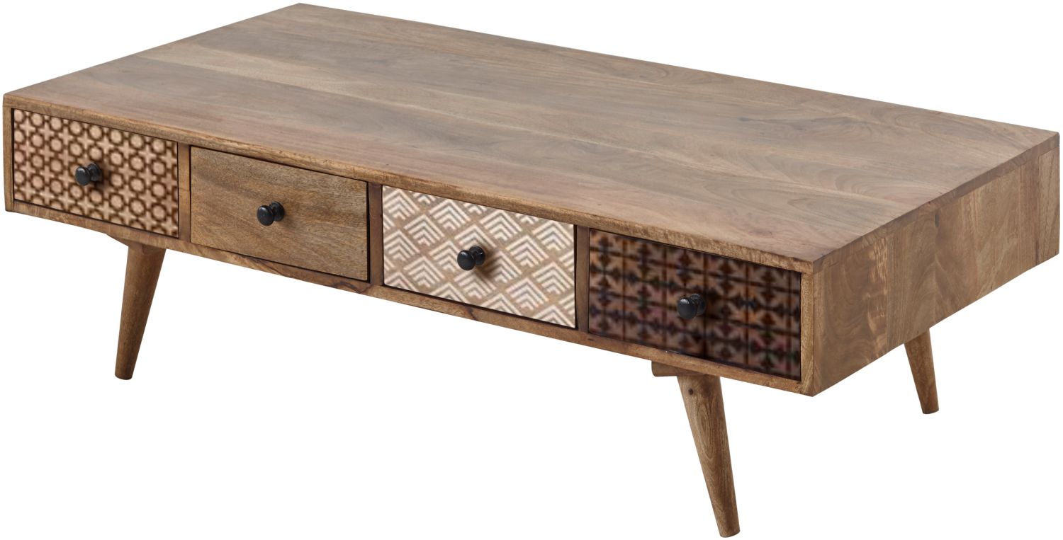 Τραπεζάκι Shari φυσικό 117x60x36cm