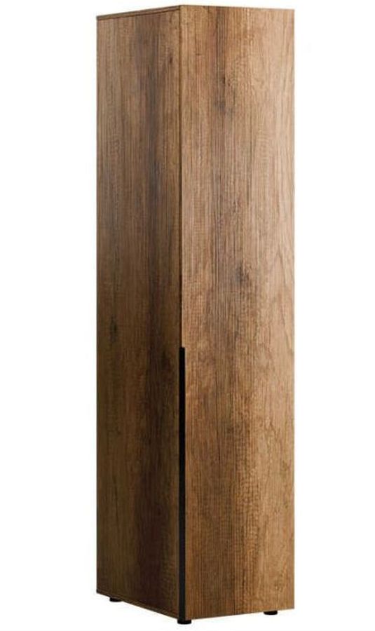 Ντουλάπα GRD-1710-OO Oryana Μονόφυλλη Καρυδί 45x210x62cm