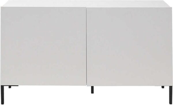 Έπιπλο Τηλεόρασης TVC-722-DD Roma Λευκό 120x70x43cm