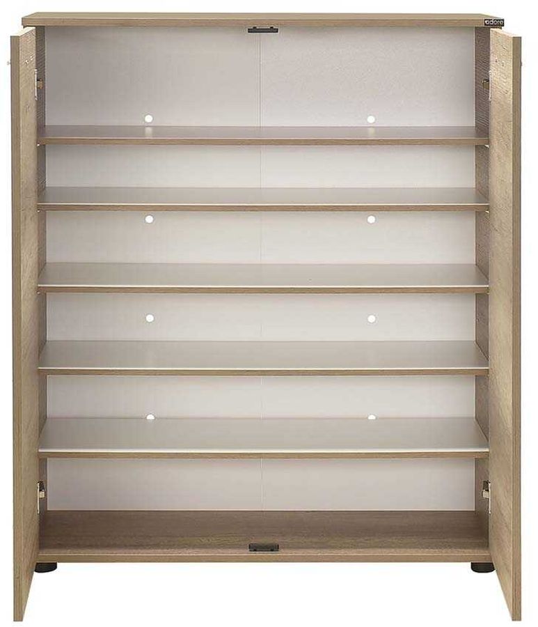 Παπουτσοθήκη Trendline Φυσικό Country 91x108x35cm - Image 5