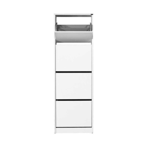 Παπουτσοθήκη SHC-340 Flat Λευκό 51x157x26cm