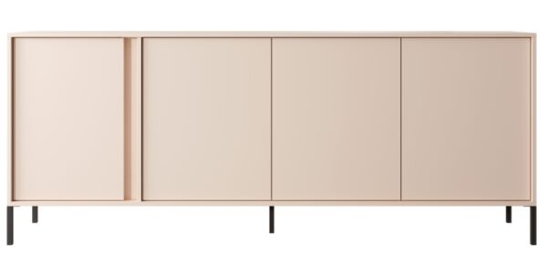 Μπουφές Dast Μπεζ 202x81x39cm