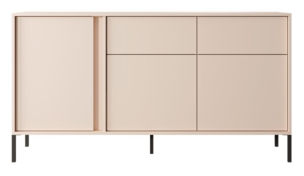 Μπουφές Dast με συρτάρια  Μπεζ 153x81x39cm