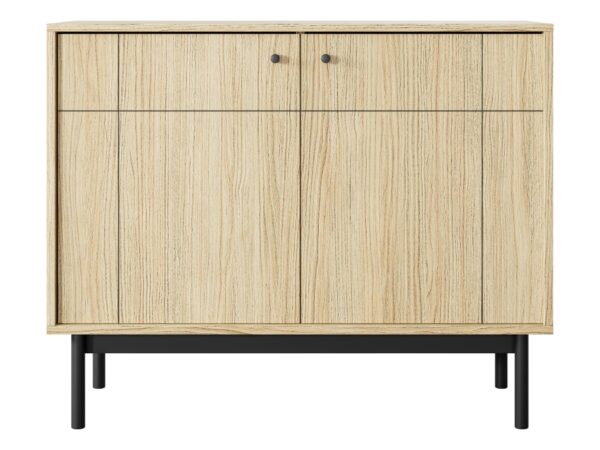 Μπουφές Japandi Φυσικό Dab linea 103x83x39cm