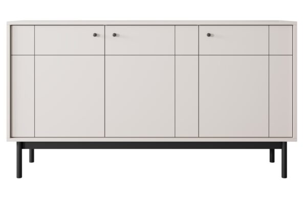 Μπουφές Japandi Λευκό Kazmir 153x83x39cm