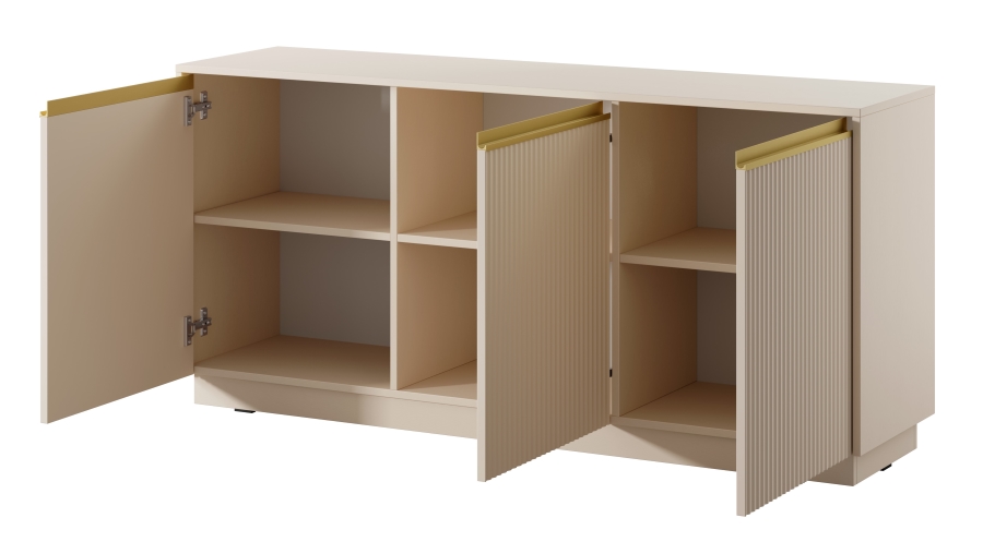 Μπουφές Royal Μπεζ 153x71x39cm - Image 3