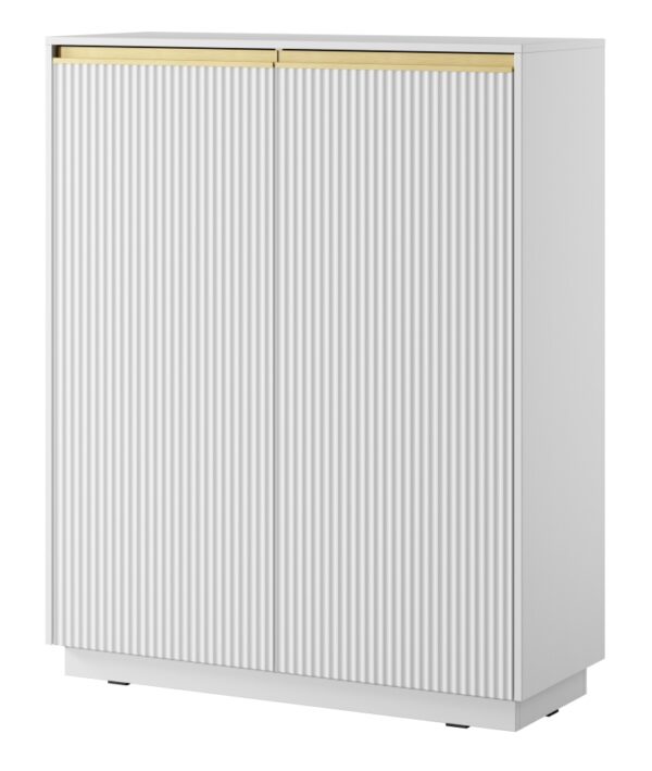 Μπουφές Royal Λευκό 103x127x39cm