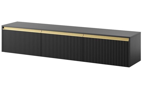 Κρεμαστό Έπιπλο τηλεόρασης Royal Ανθρακί 181x36x39cm