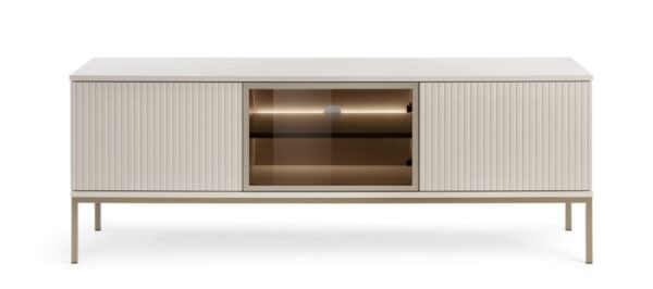 Έπιπλο τηλεόρασης Sento Λευκό Kazmir 154x39x56cm