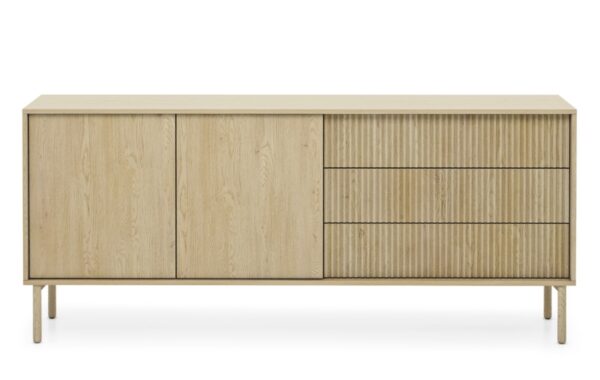 Μπουφές Tavo με συρτάρια Φυσικό 187x79x39cm