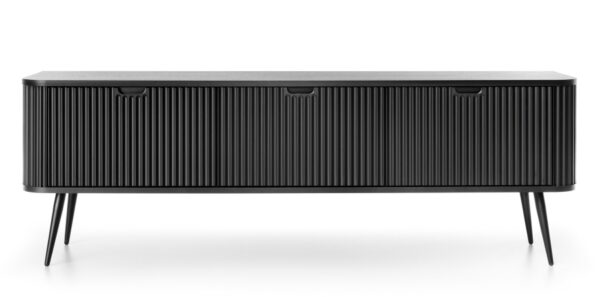 Έπιπλο τηλεόρασης Zova Ανθρακί 168x57x39cm