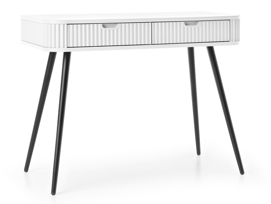 Κονσόλα Zova Λευκό + Ανθρακί 103x80x49cm - Image 3