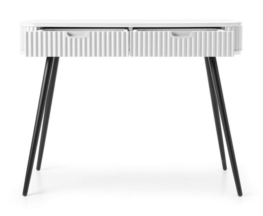 Κονσόλα Zova Λευκό + Ανθρακί 103x80x49cm - Image 5