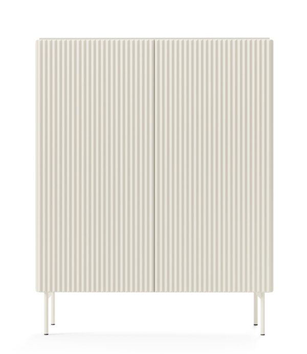 Μπουφές Muti Λευκό Kazmir 98x123x39cm
