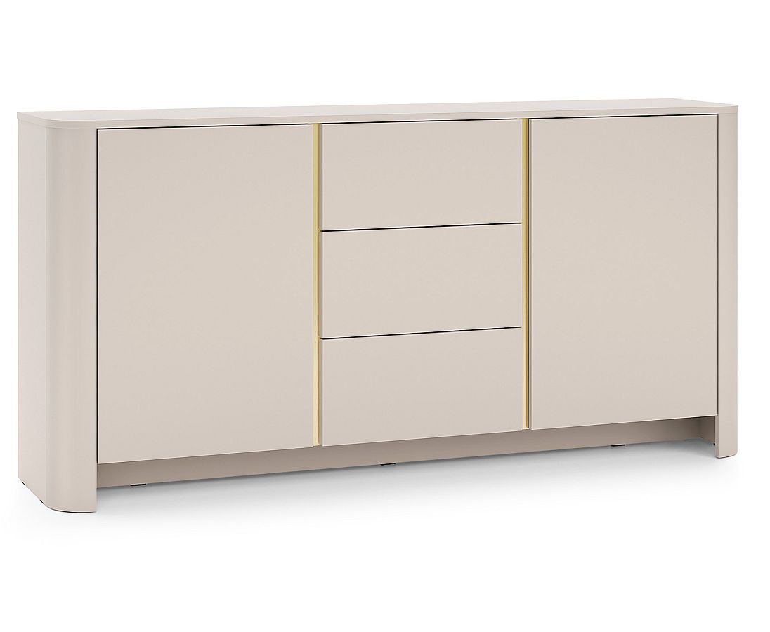 Μπουφές με συρτάρια Bari Λευκό Kazmir 168x82x39cm - Image 3