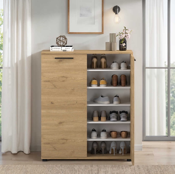 Παπουτσοθήκη ADR-520-FF Trendline Φυσικό Florida Δρυς 91x108x35cm - Image 3