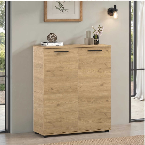 Παπουτσοθήκη ADR-520-FF Trendline Φυσικό Florida Δρυς 91x108x35cm - Image 4