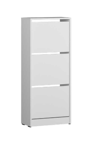 Παπουτσοθήκη SHC-330-BB Flat Λευκό 51x119x26cm (ΠxΥxΒ)