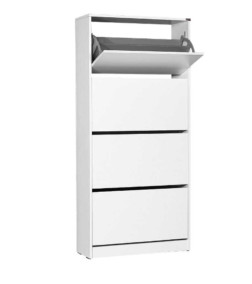 Παπουτσοθήκη SHC-540-BB Flat Λευκό 73x157x26cm (ΠxΥxΒ)