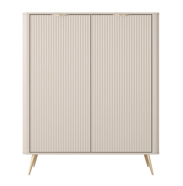 Μπουφές Lante μπεζ 113x134x38cm