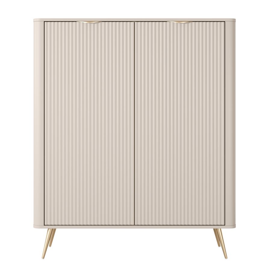 Μπουφές Lante μπεζ 113x134x38cm