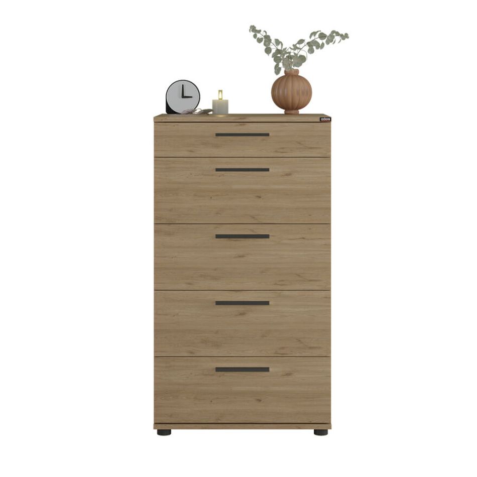 Συρταριέρα SFN-550-FF Trendline Φυσικό Florida 60x108x44cm - Image 5