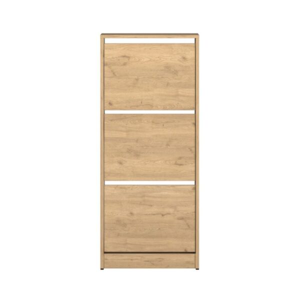 Παπουτσοθήκη SHC-330-FF Flat Φυσικό Florida 51x119x26cm